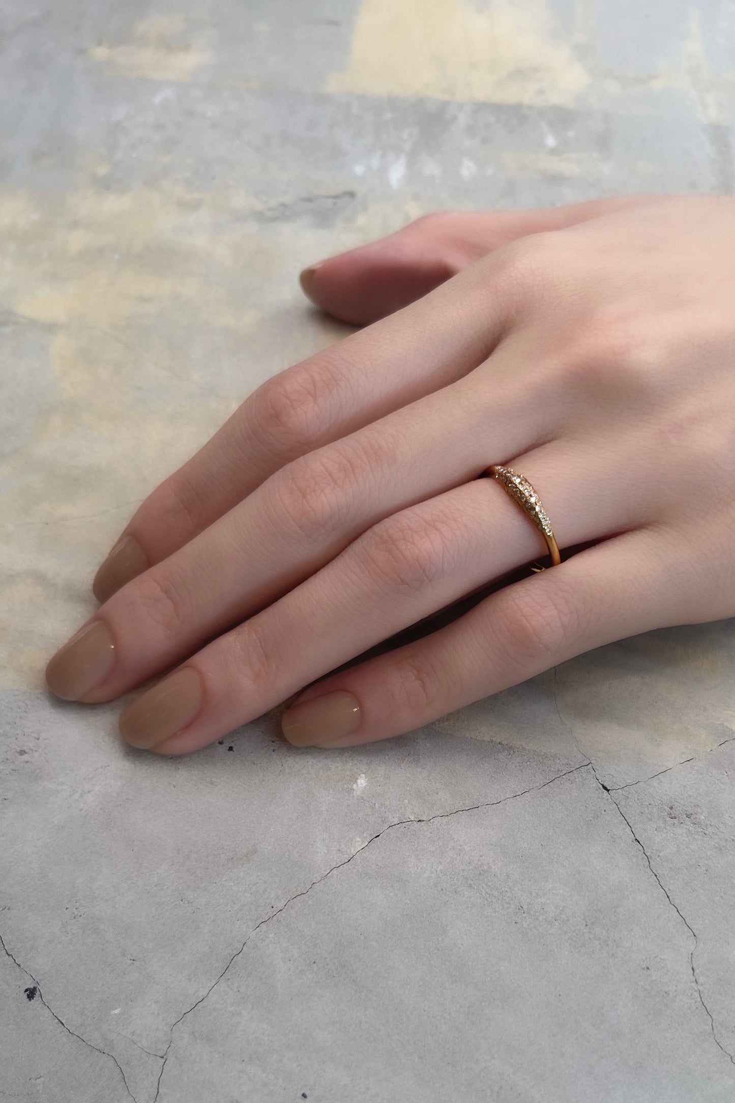 Brancusi | Blanksi | Ring | K18YG, Daiamond