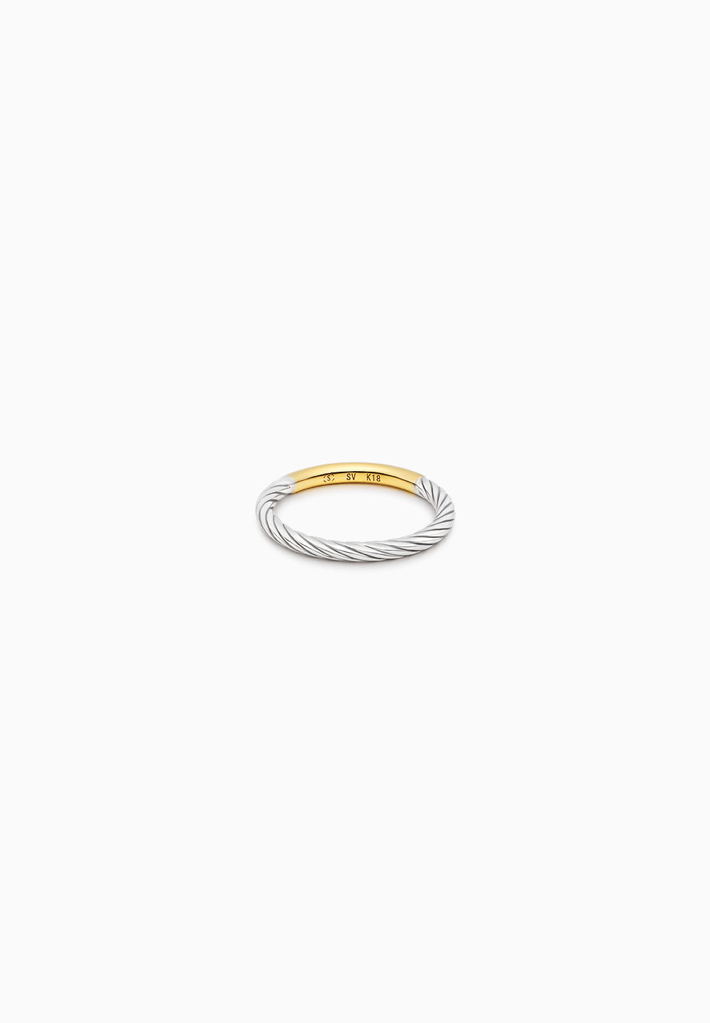 Caravaggio | Caravaggio | Ring | K18yg, Sterling Silver | φ2.0mm
