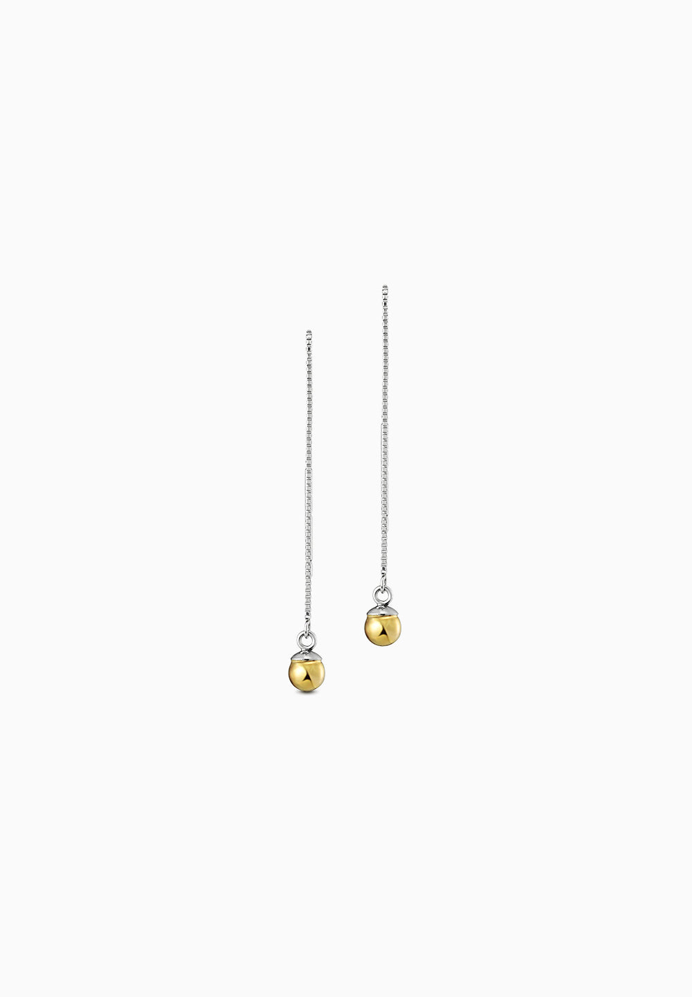 Boléro | Bolero | Pierced Earlings | K18YG, Pt900 | φ4.0mm