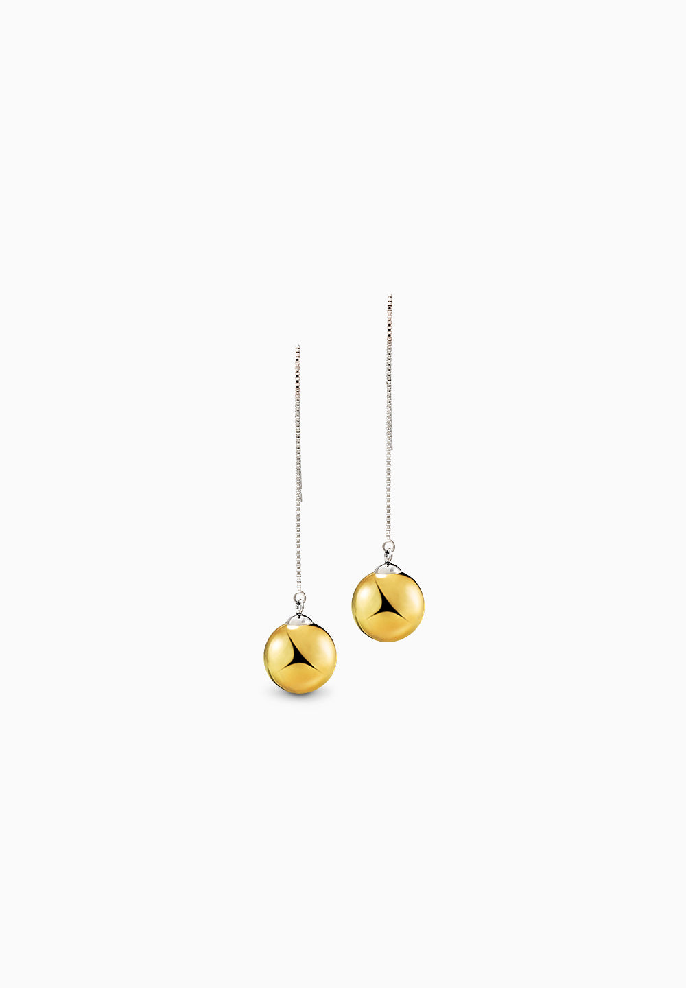 Boléro | Bolero | Pierced Earlings | K18YG, Pt900 | φ10.0mm