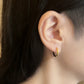 Eclipse | Eclipse | Pierced Earlings | K18YG, Black Rhodium Pl. | Φ2.0mm x 14mm