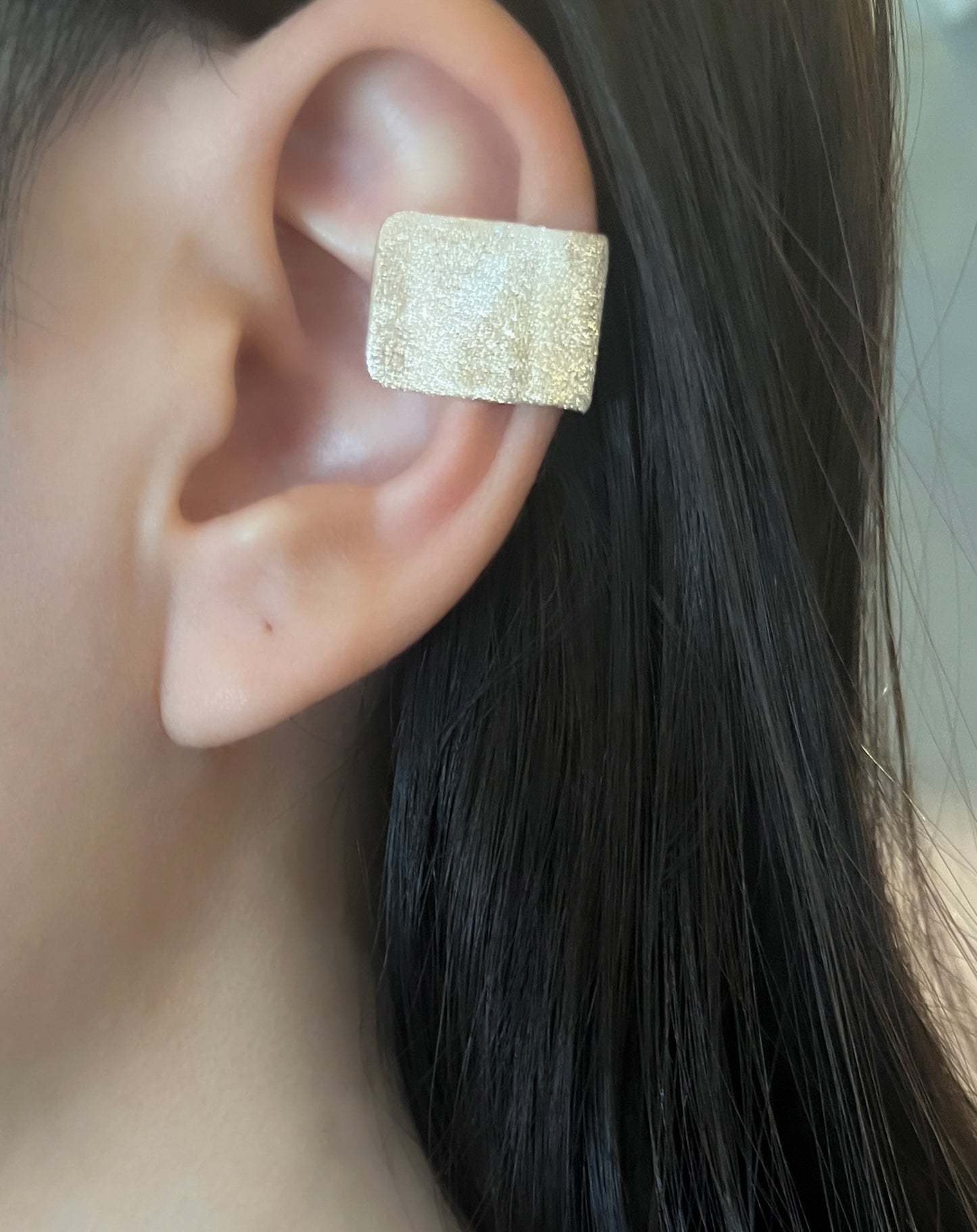 Hearing AID | Hearing Aid | Ear Cuff | Silver | Stardust | Single | Left