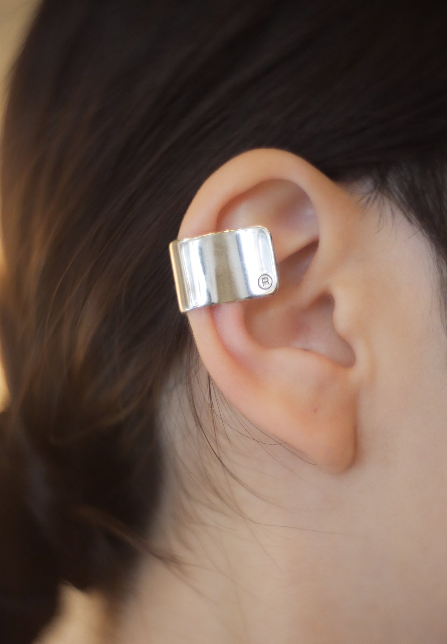 Hearing AID | Hearing Aid | Ear Cuff | Silver | Single | Right