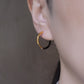 Eclipse | Eclipse | Pierced Earlings | K18YG, Black Rhodium Pl. | Φ2.0mm x 20mm