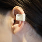 Hearing AID | Hearing Aid | Ear Cuff | Silver | Stardust | Single | Left