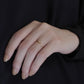 Wire with One Diamond | Wire Withwan Diamond | Ring | K18YG, Diamond
