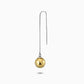 Boléro | Bolero | Pierced Earlings | K18YG, Pt900 | φ8.0mm