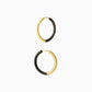 Eclipse | Eclipse | Pierced Earlings | K18YG, Black Rhodium Pl. | Φ2.0mm x 20mm