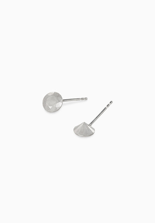 After the Light | Aftersalite | Pierced Earrings | Silver