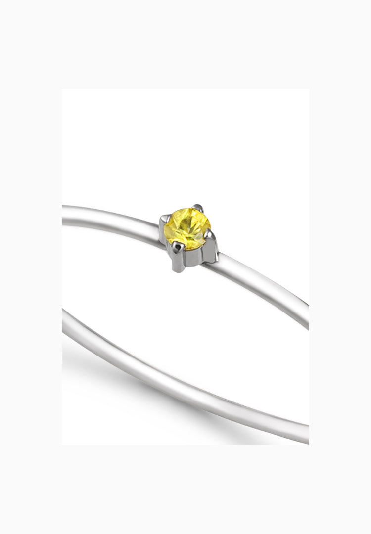 Wire | Wire | Ring | Yellow Sapphire