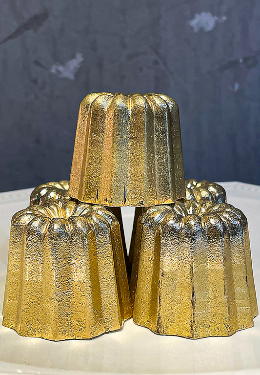Canelé Doré | Kanure Dore | Gold Kanure | Paper Weight | Brass