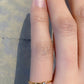 Wire with One Diamond | Wire Withwan Diamond | Ring | K18YG, Diamond
